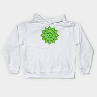 Heart Chakra, Anahata Kids Hoodie